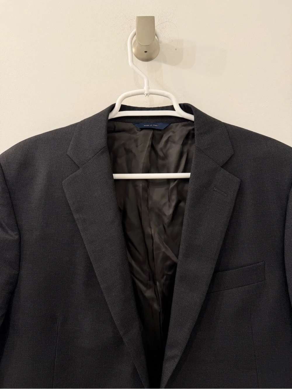 Brooks Brothers Vitale Barberis Canonico 1818 Regent Fit Charcoal Two Piece Suit